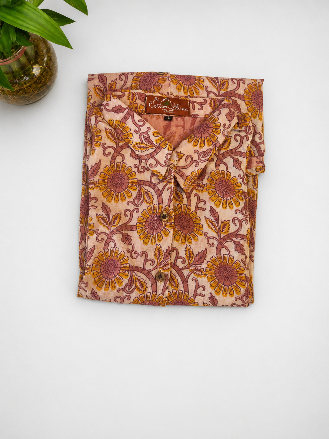 Pure Hand block Print Cotton Shirts