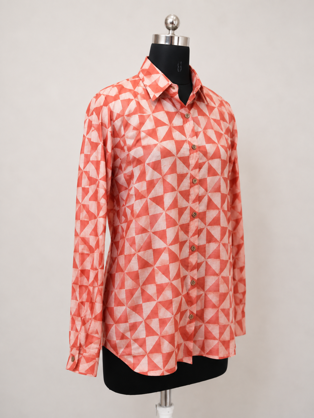 Pure Hand block Print Cotton Shirts