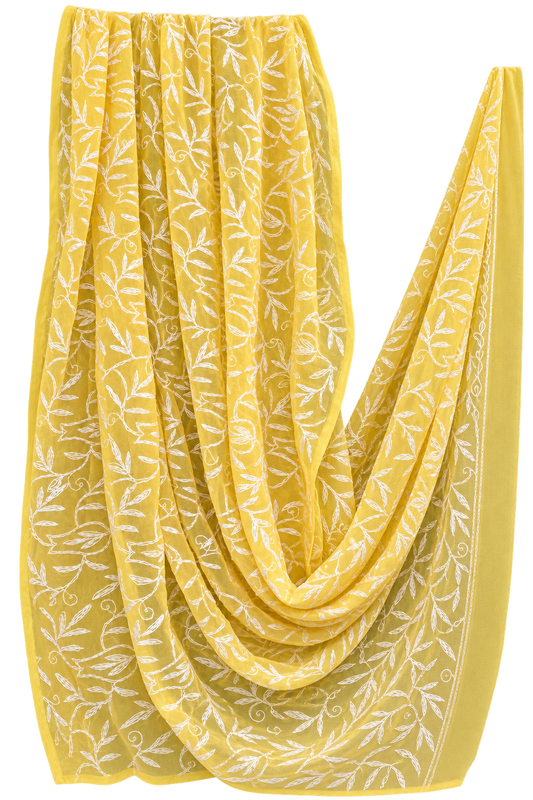 Georgette Tepchi Handwork Dupatta
