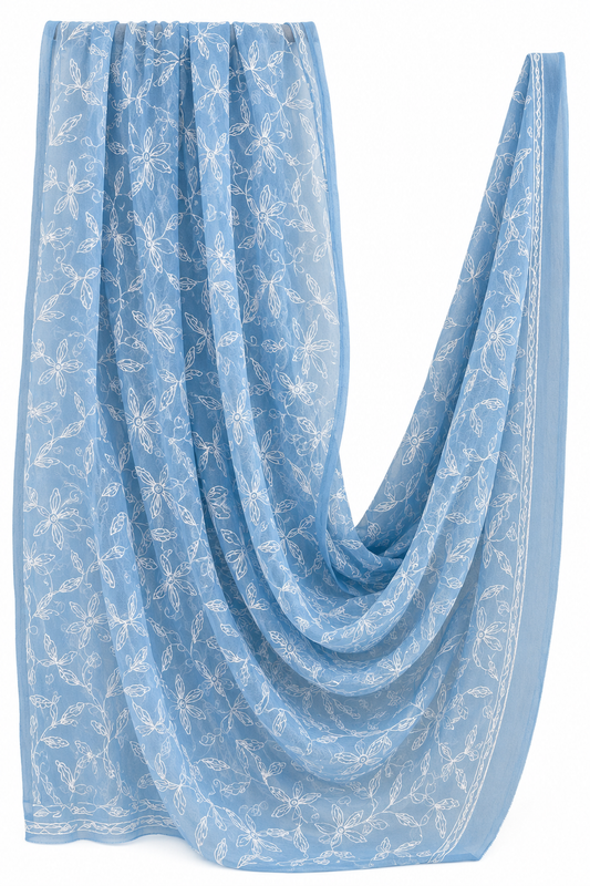 Georgette Tepchi Handwork Dupatta