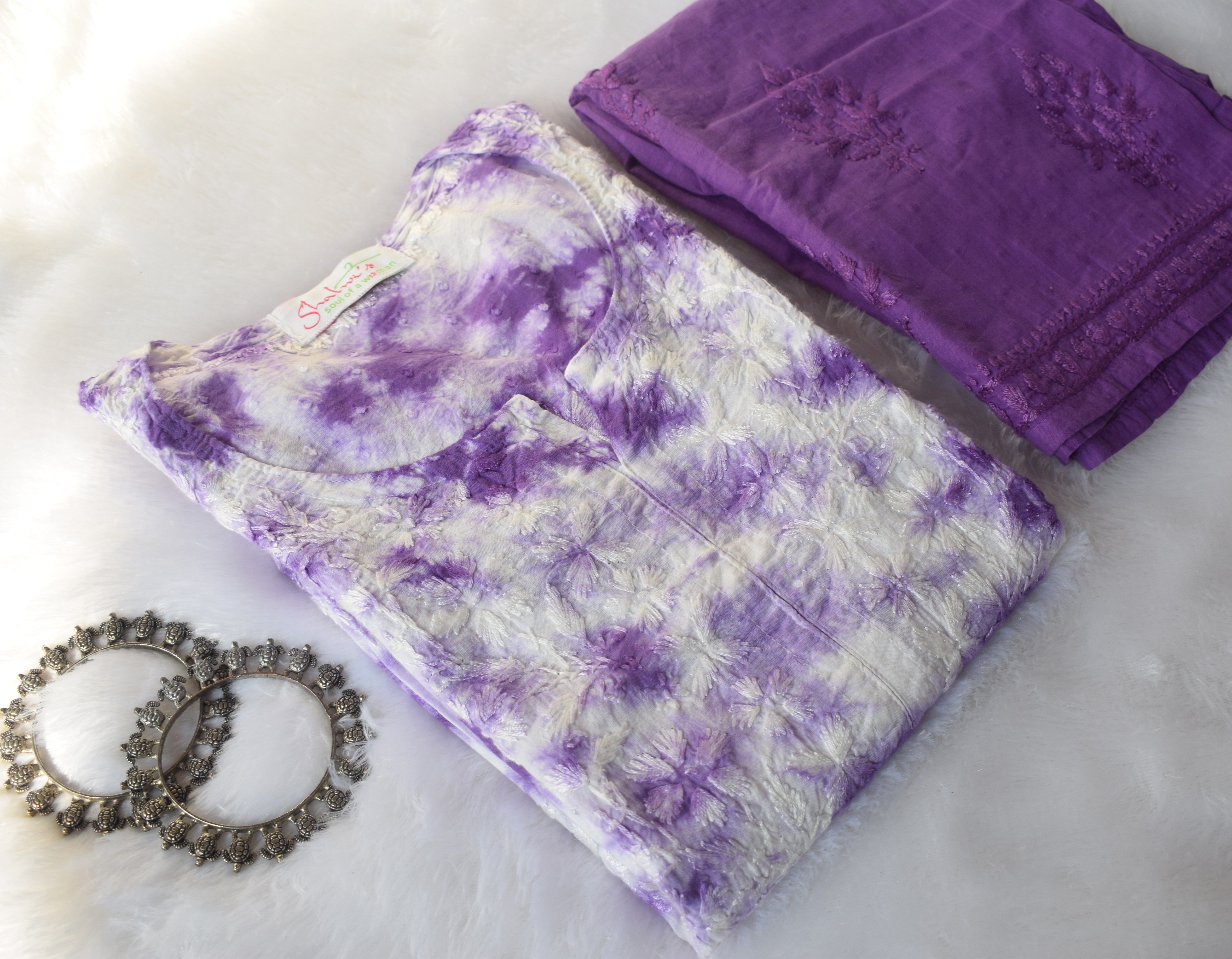 Pure Cotton Tie-Dye Kurta Sets