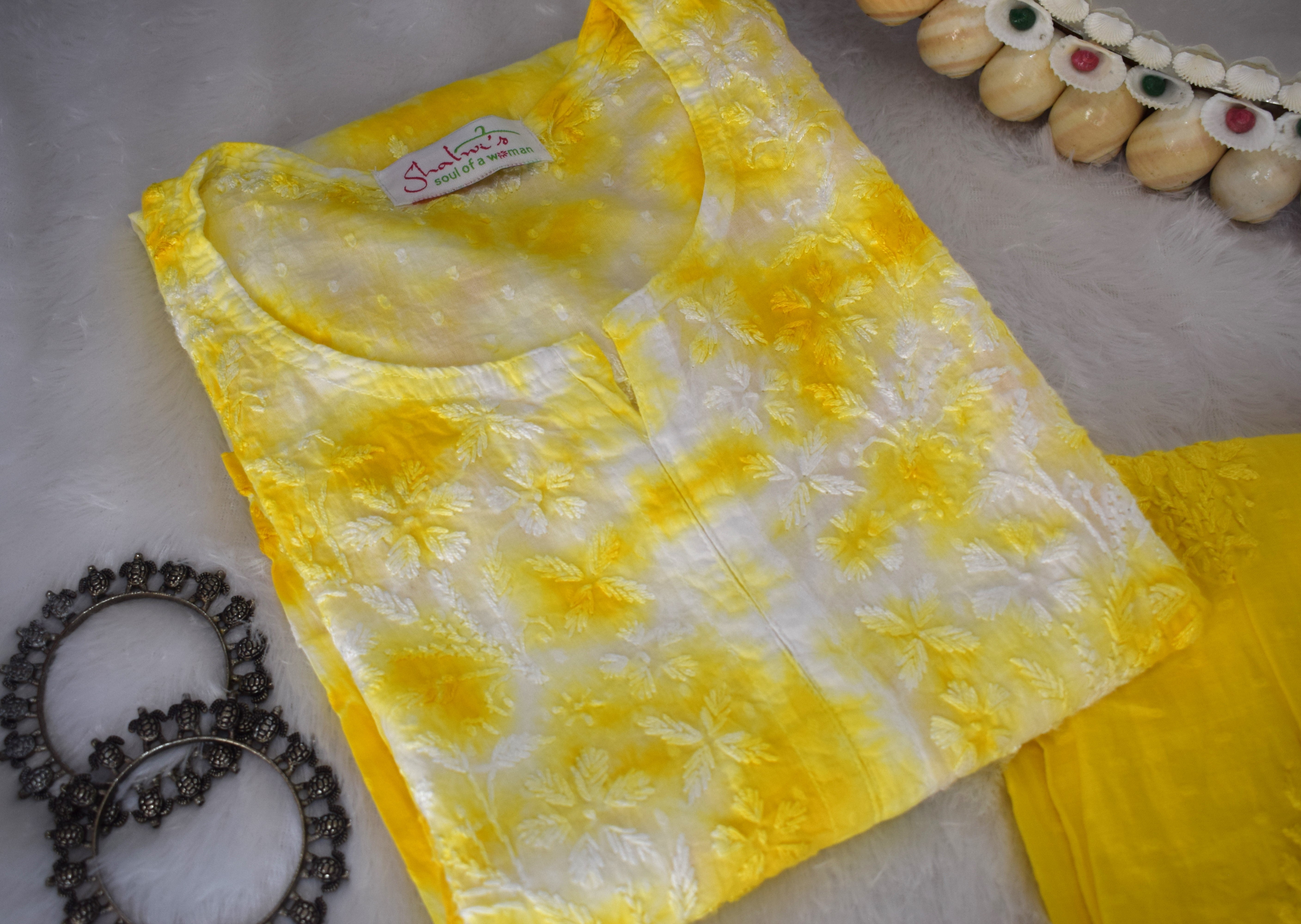 Pure Cotton Tie-Dye Kurta Sets