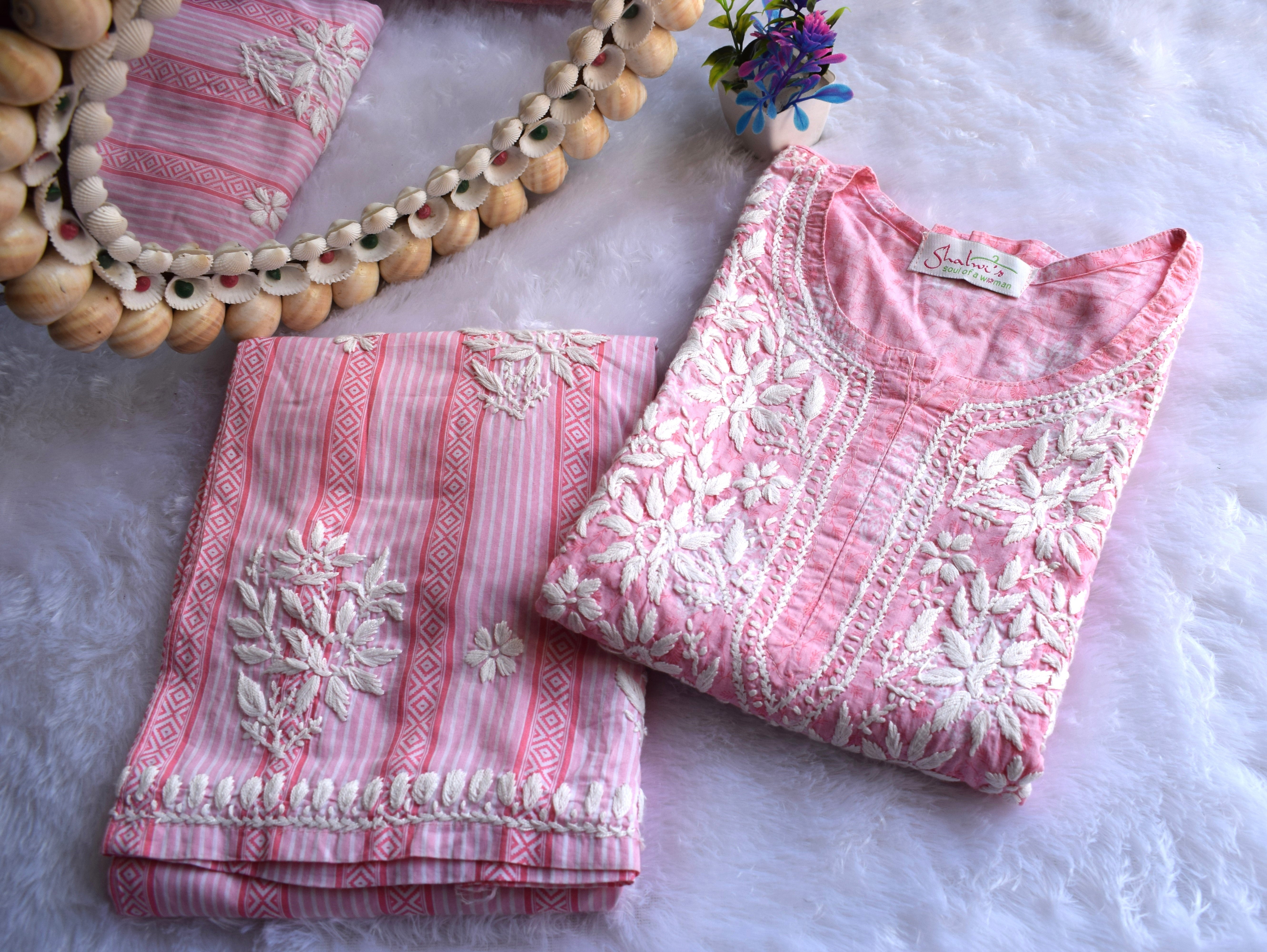 Printed Cotton Kurta Sets