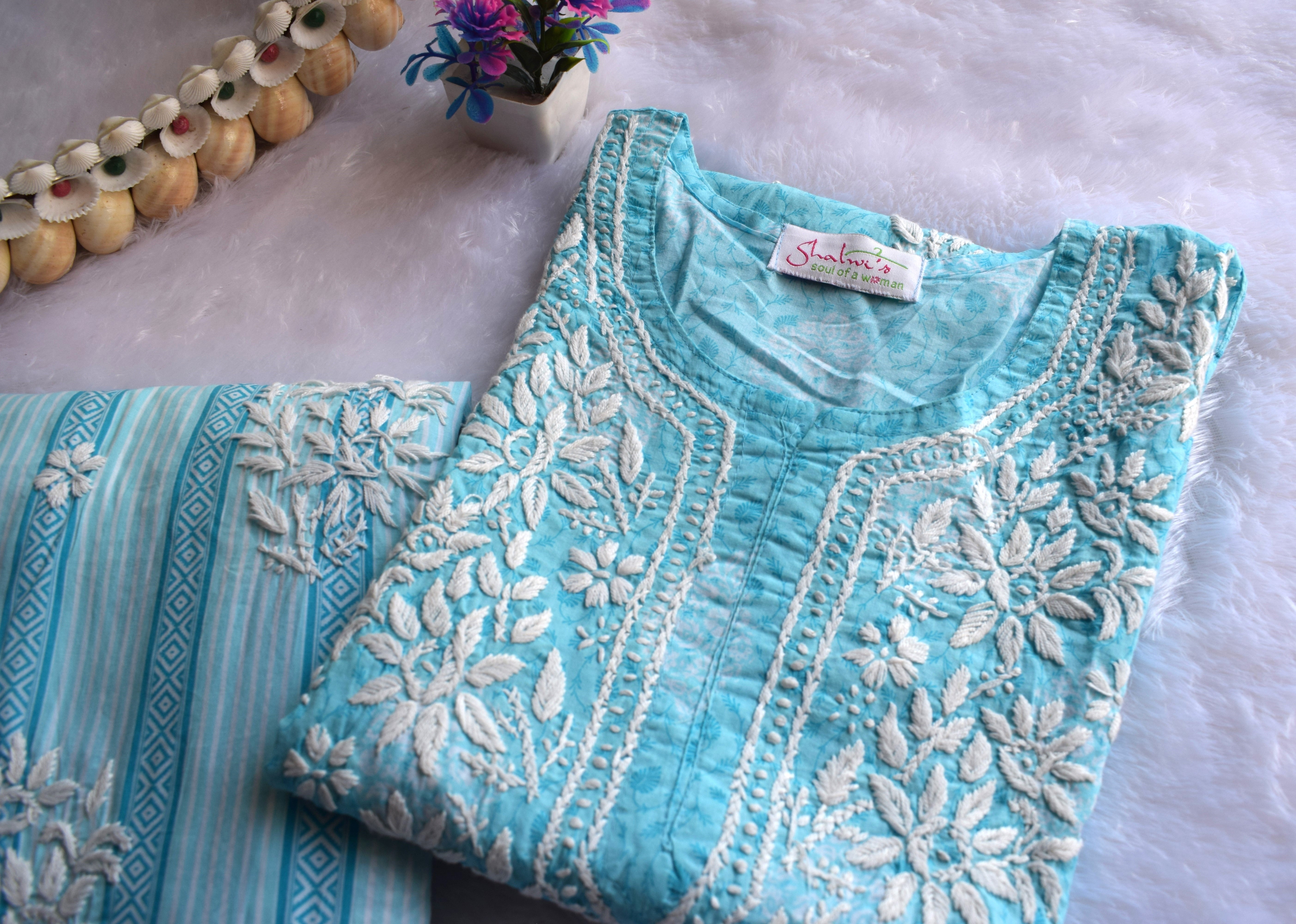 Printed Cotton Kurta Sets