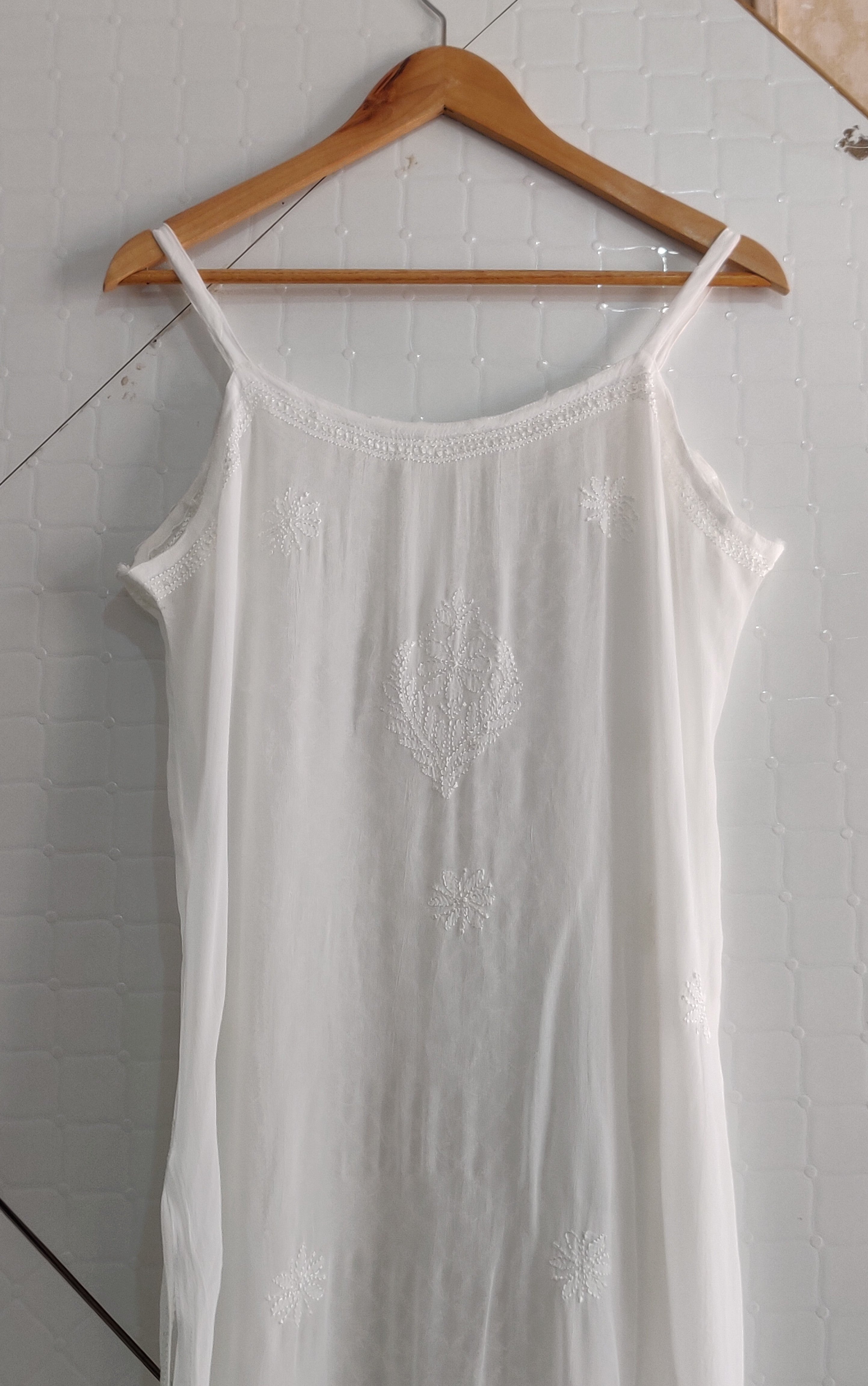 Nooriya - Viscose Noodle Strap Kurtis