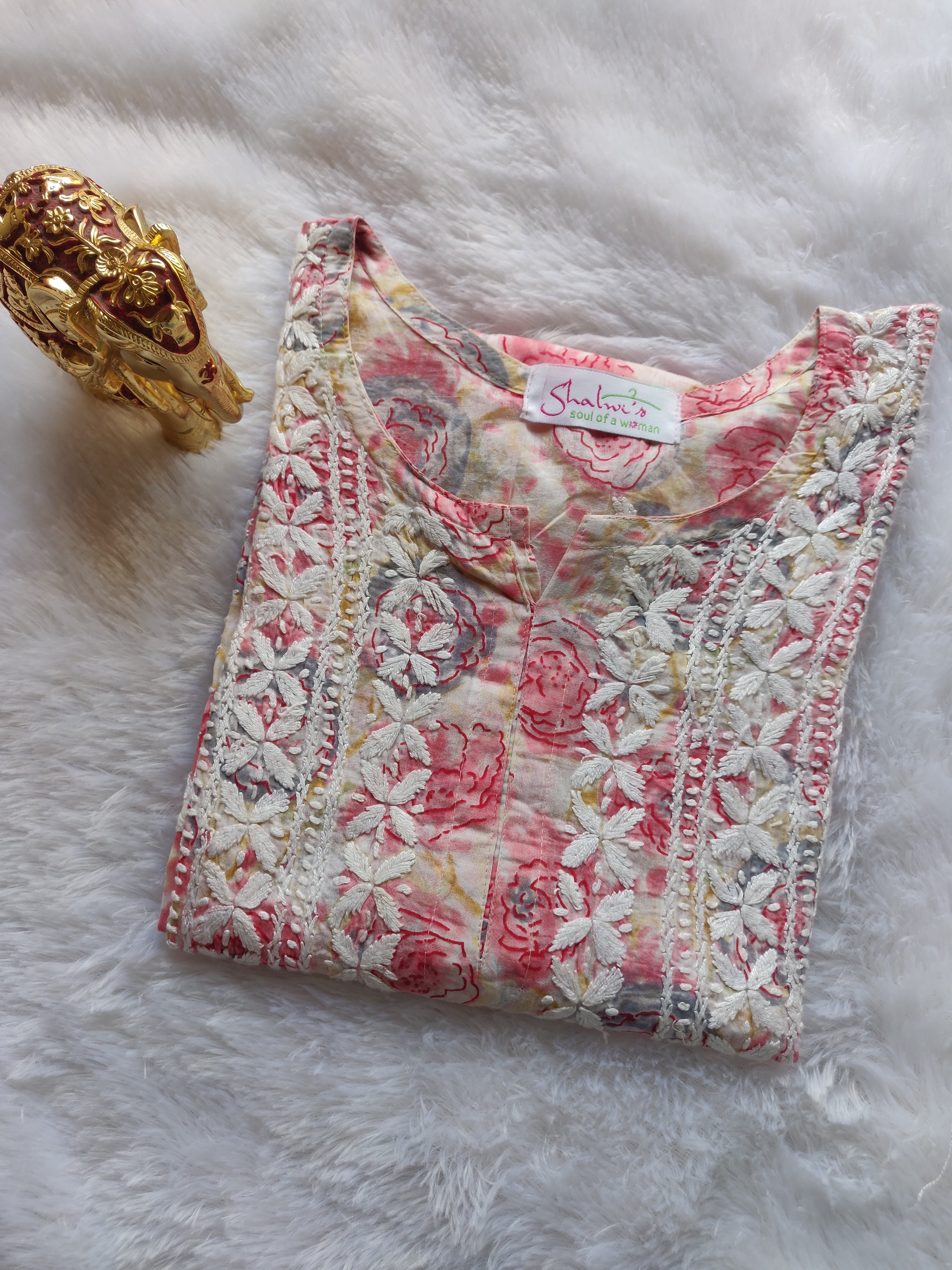 Rihana - Mulmul Short Kurtis