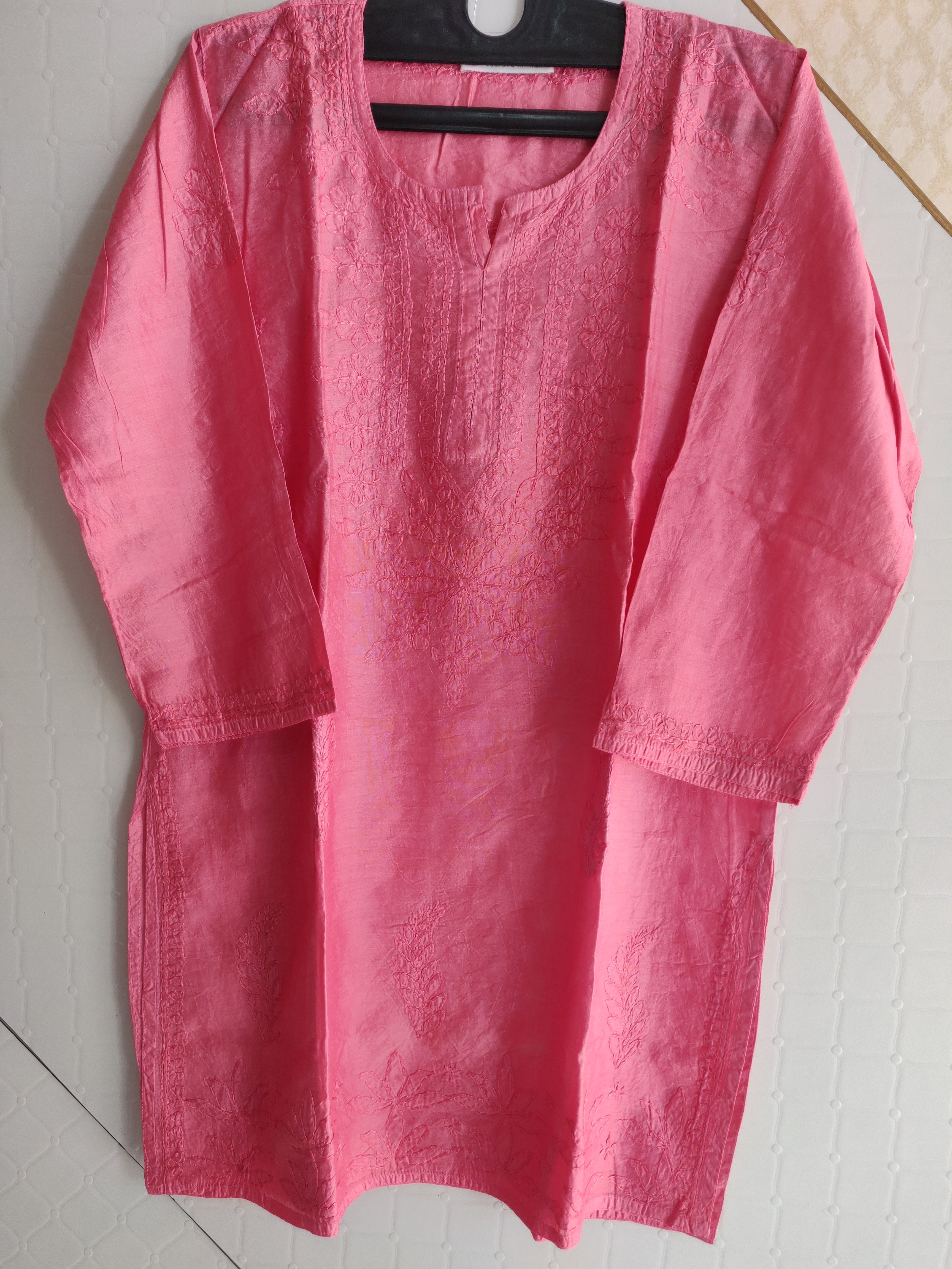 Chanderi Short Kurti