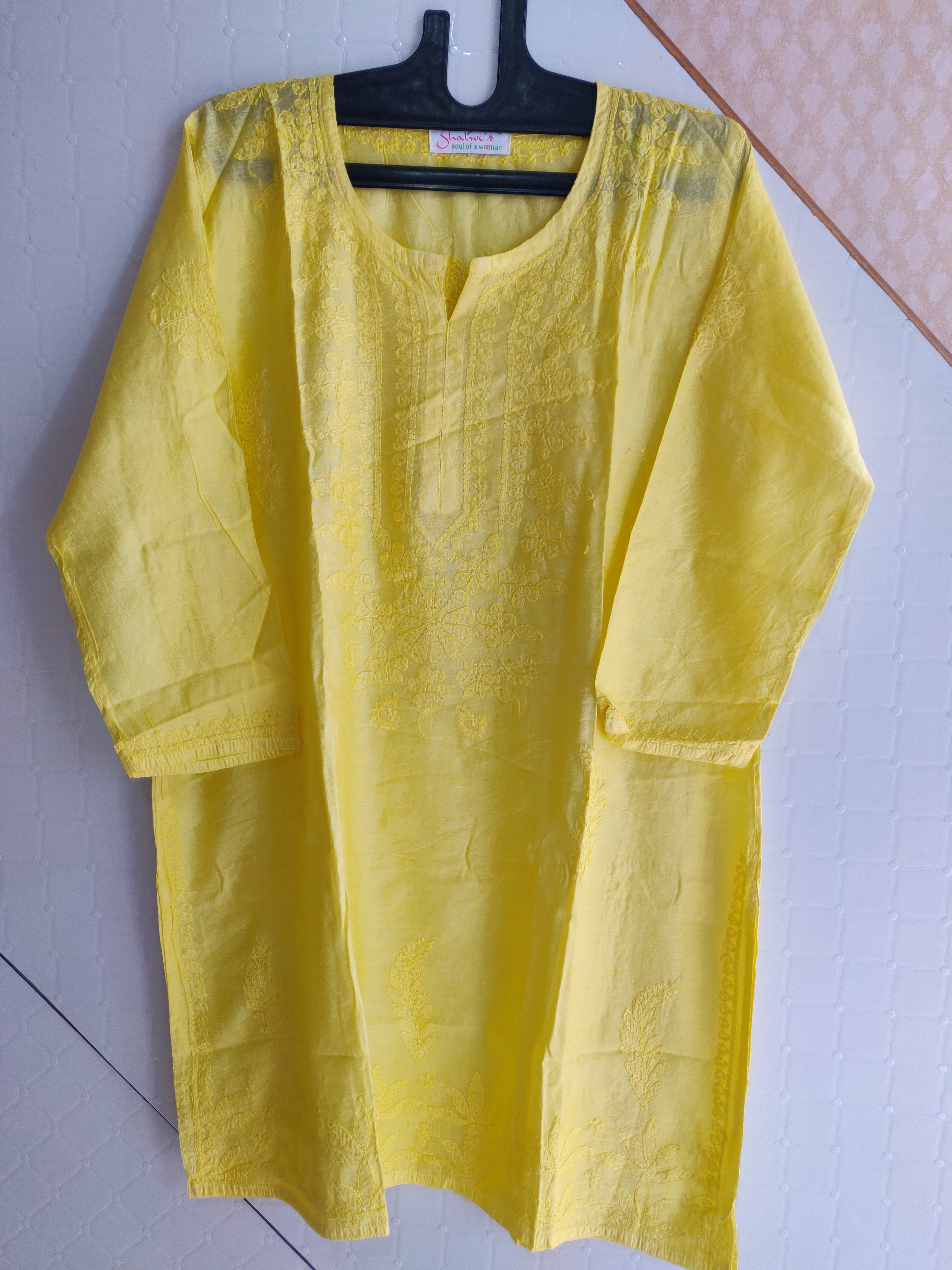 Chanderi Short Kurti