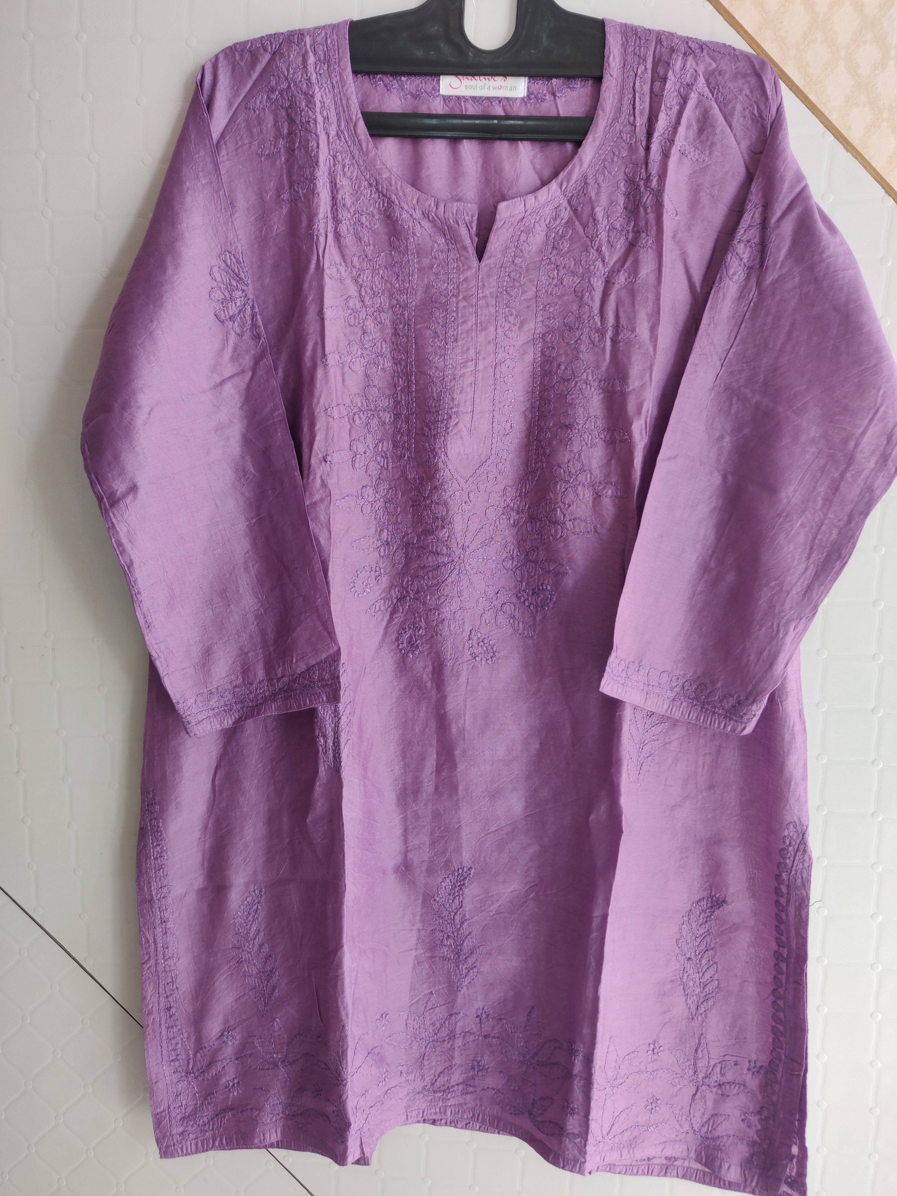 Chanderi Short Kurtis