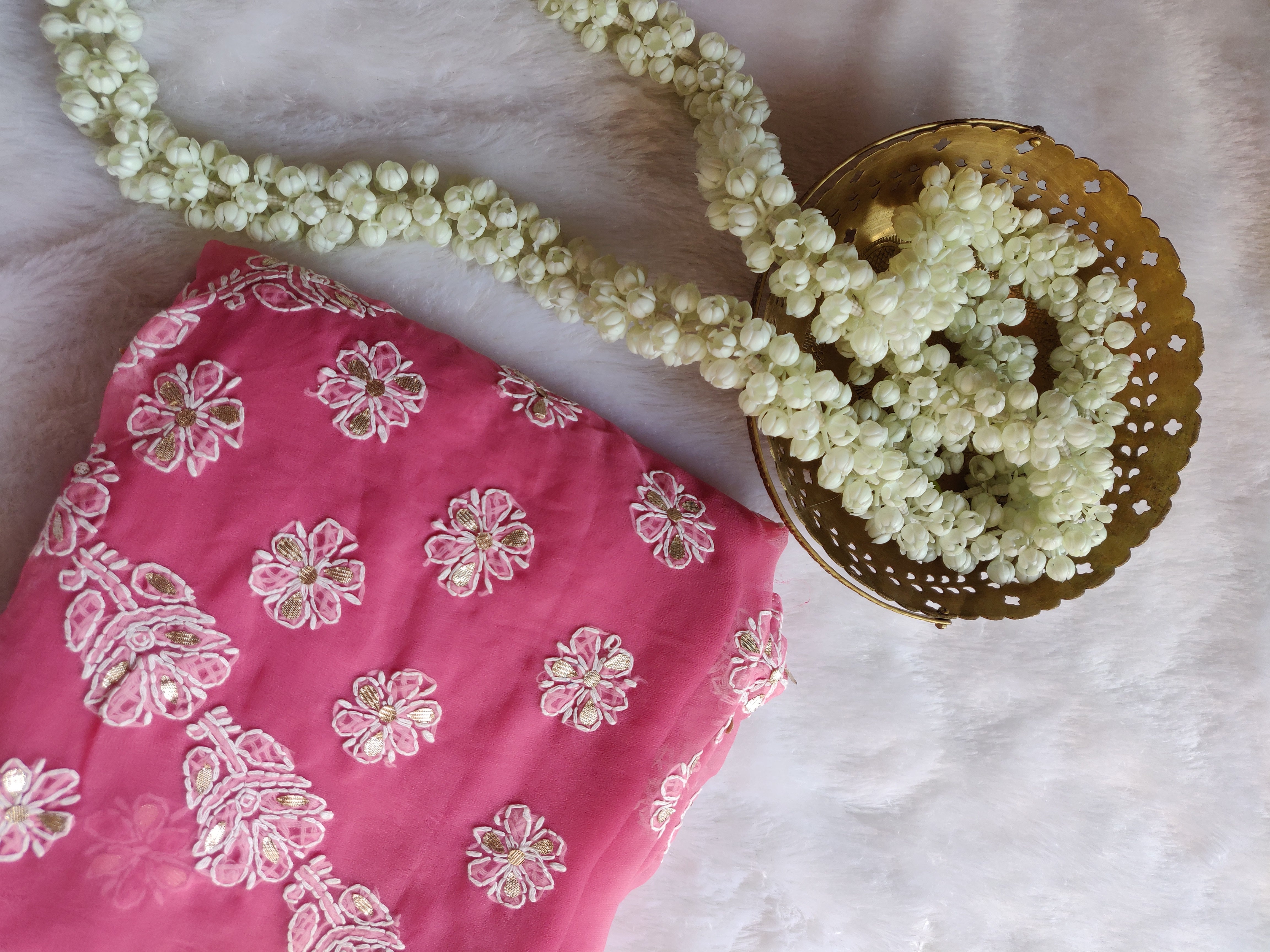 Noor - Georgette Gota Patti Sarees