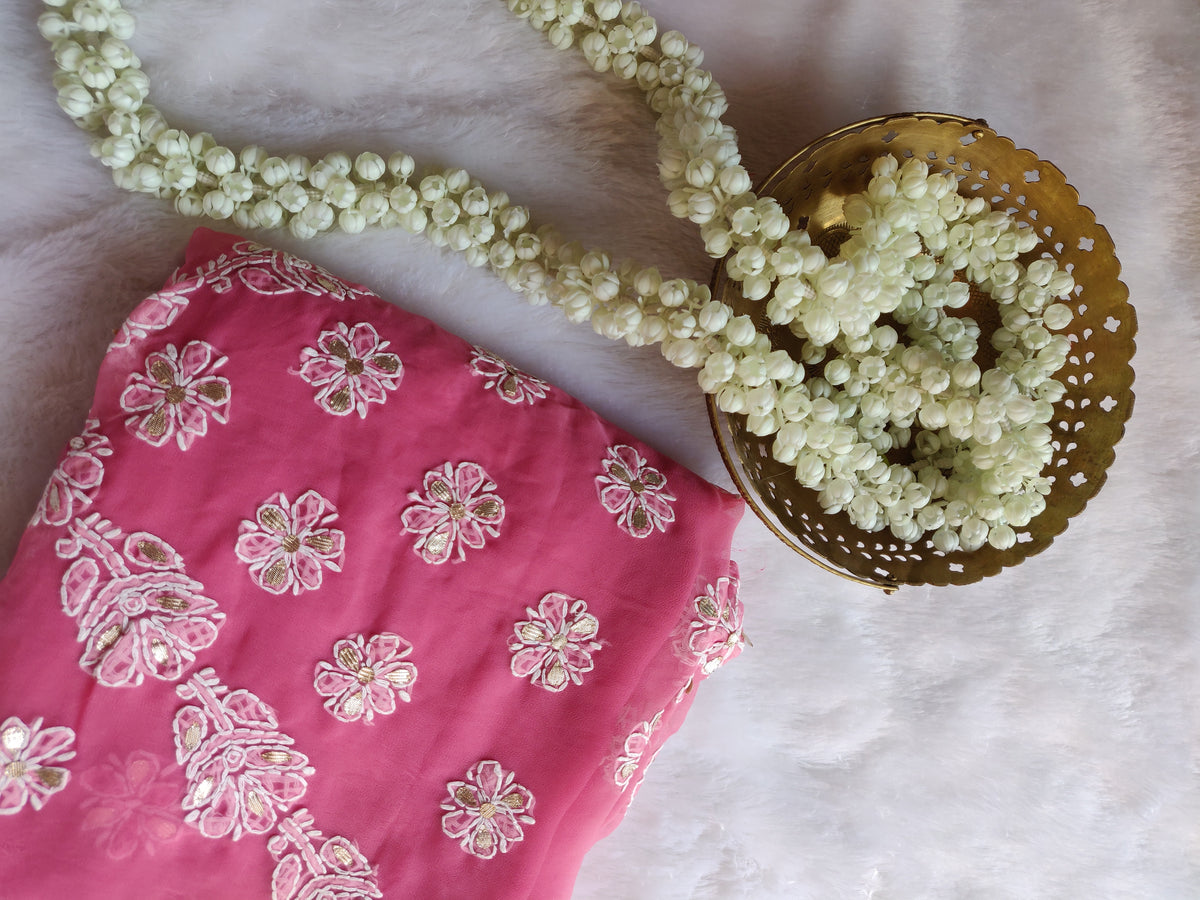Noor - Georgette Gota Patti Sarees