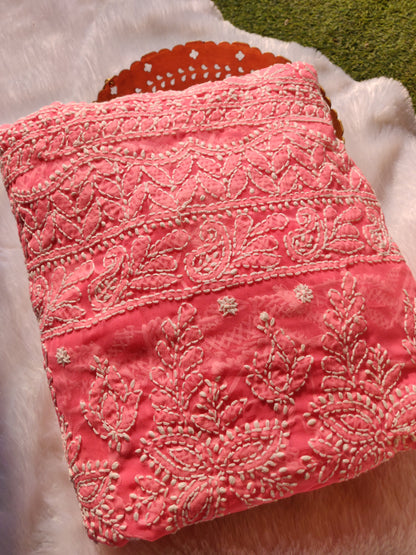 Nazaqat - Georgette Jaal work Sarees