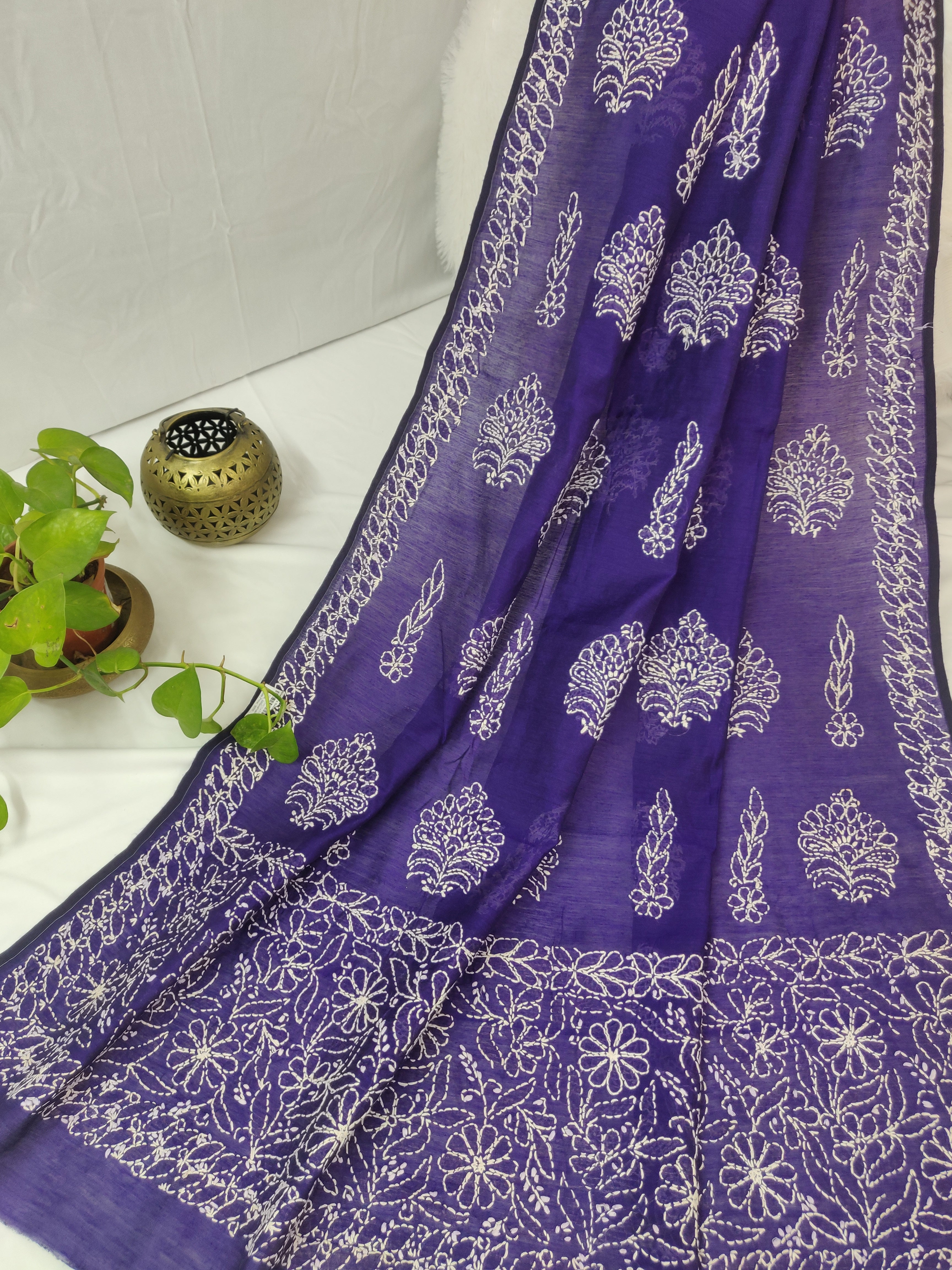 Tehzeeb - Chanderi Cotton Saree