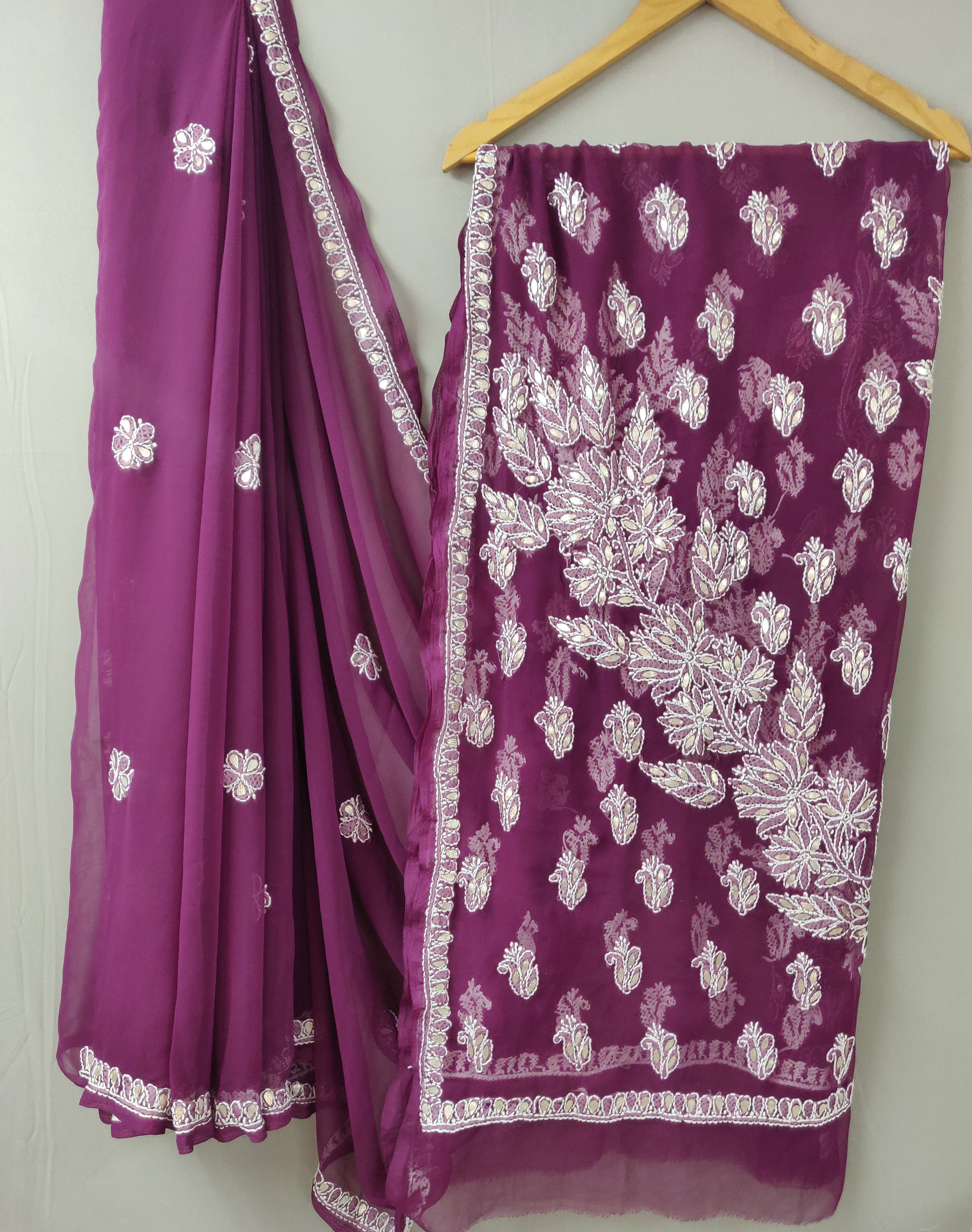 Noor - Georgette Gota Patti Sarees