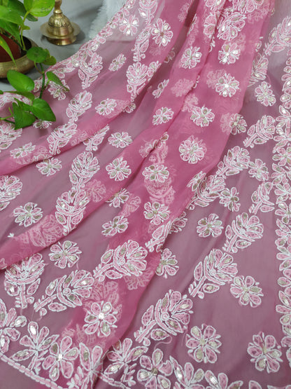 Noor - Georgette Gota Patti Sarees
