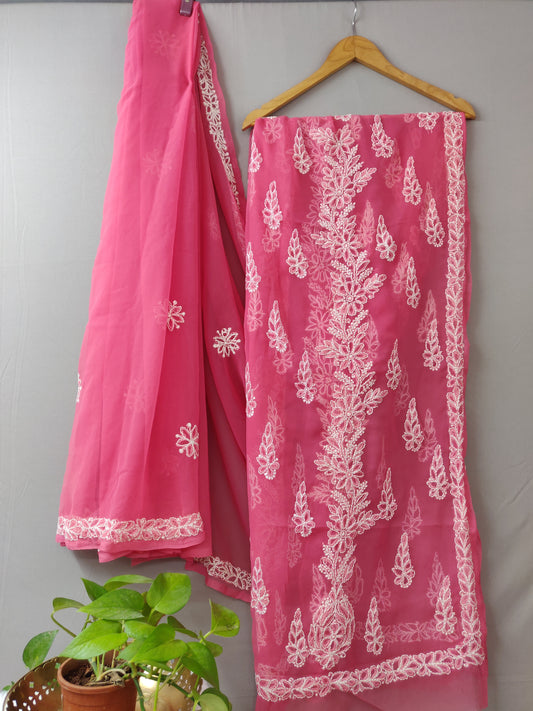Chhaya - Chikankari Georgette Sarees