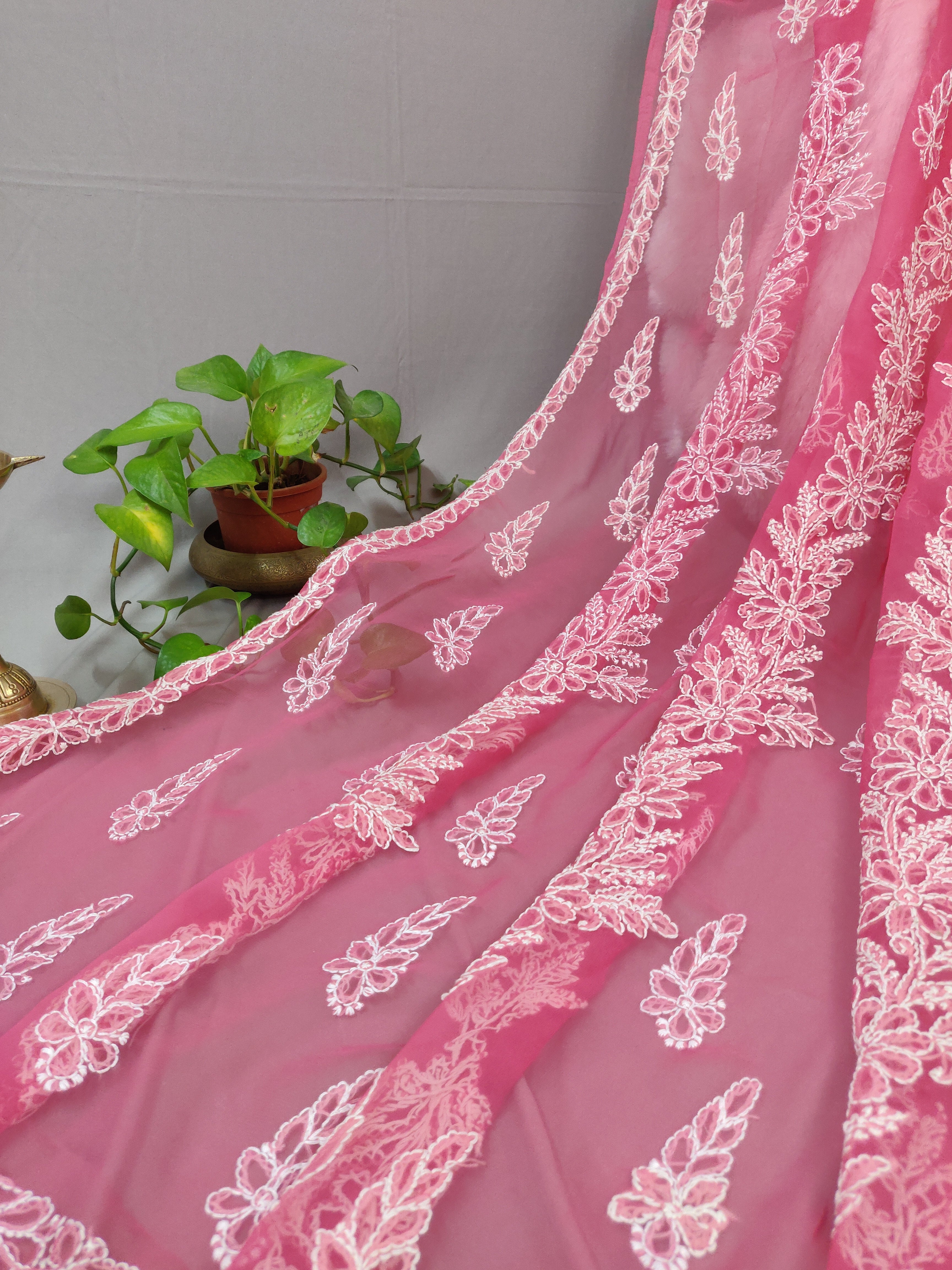 Chhaya - Chikankari Georgette Sarees