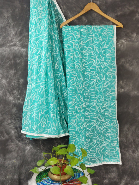 Shehnaaz - Georgette All Over Tepchi Sarees