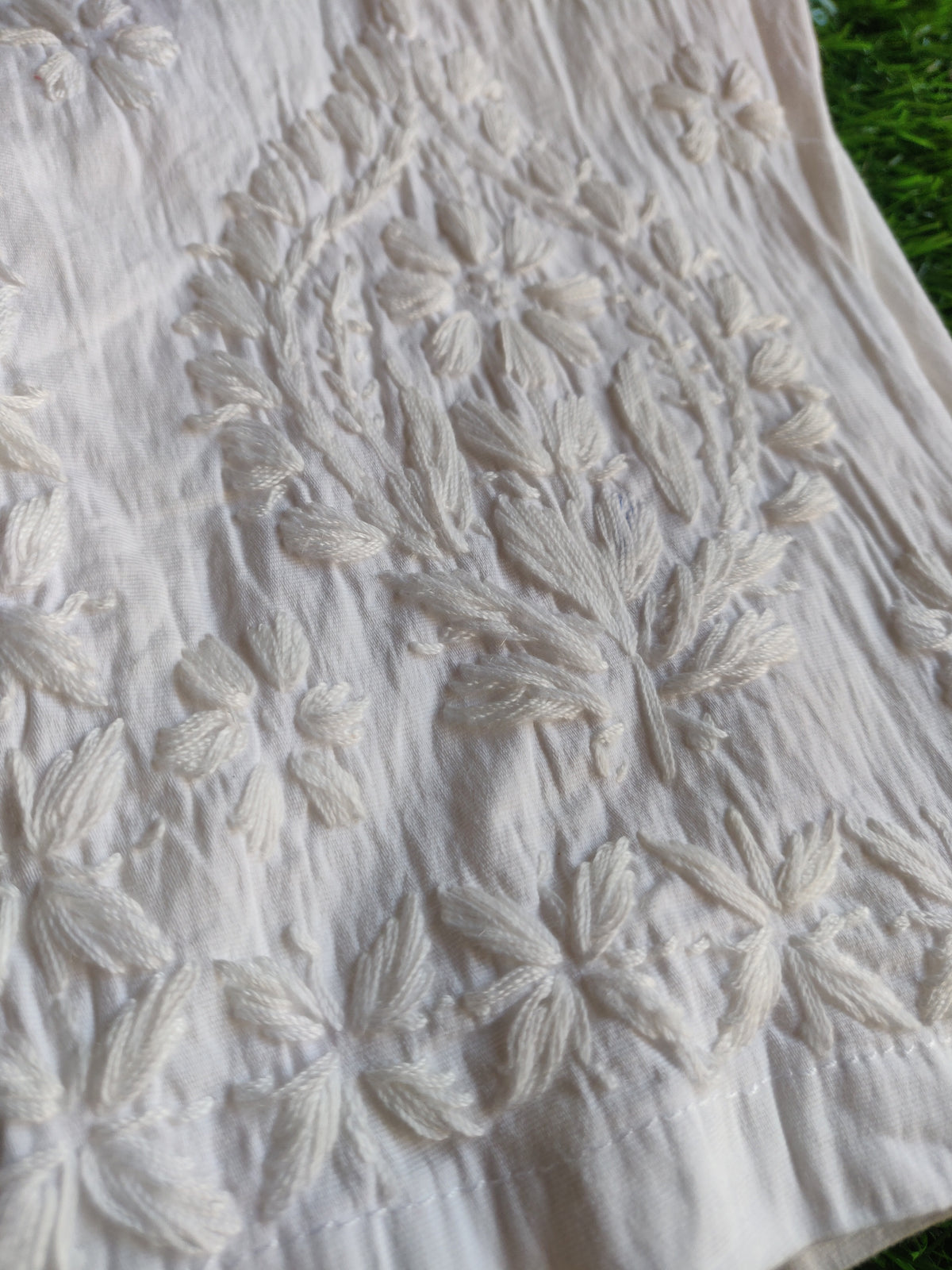 Bottom wear - Plus Size Chikankari Pants