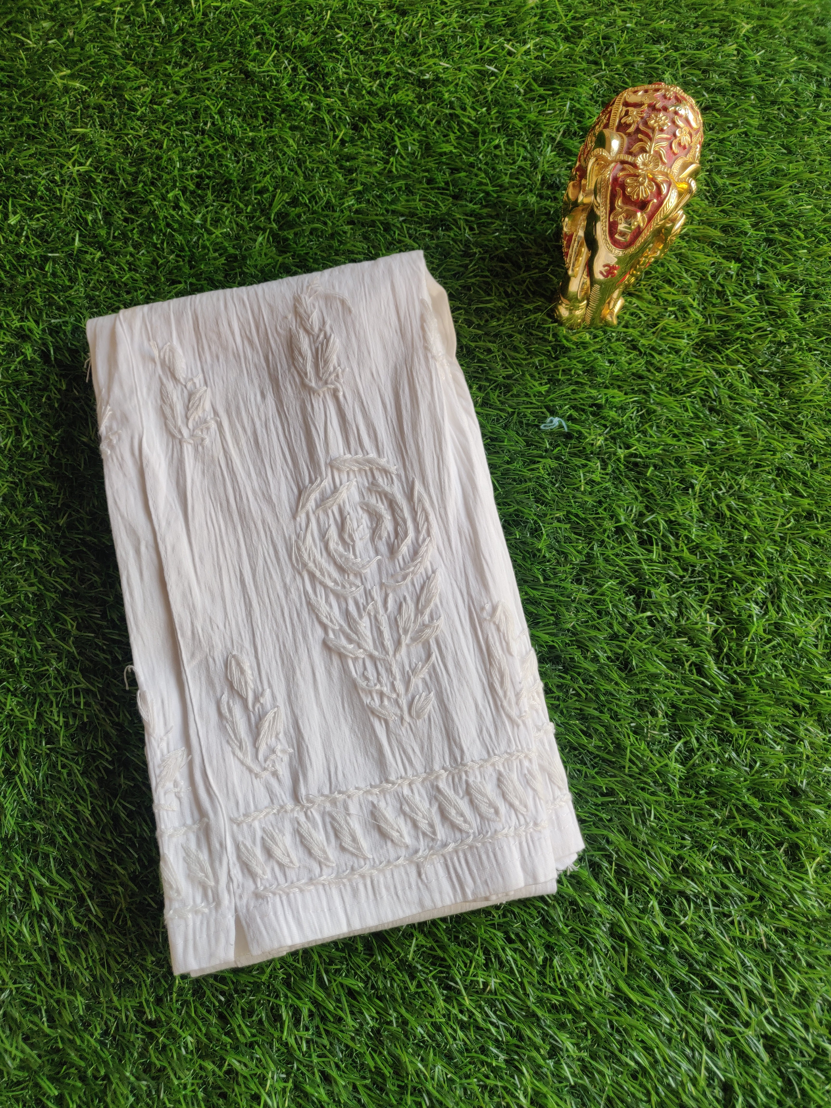 Bottom Wear - Chikankari cut work Pants