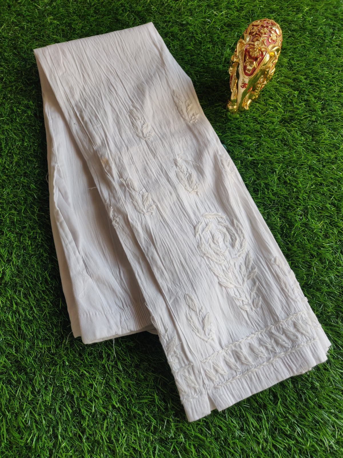 Bottom wear - Chikankari Straight Pants
