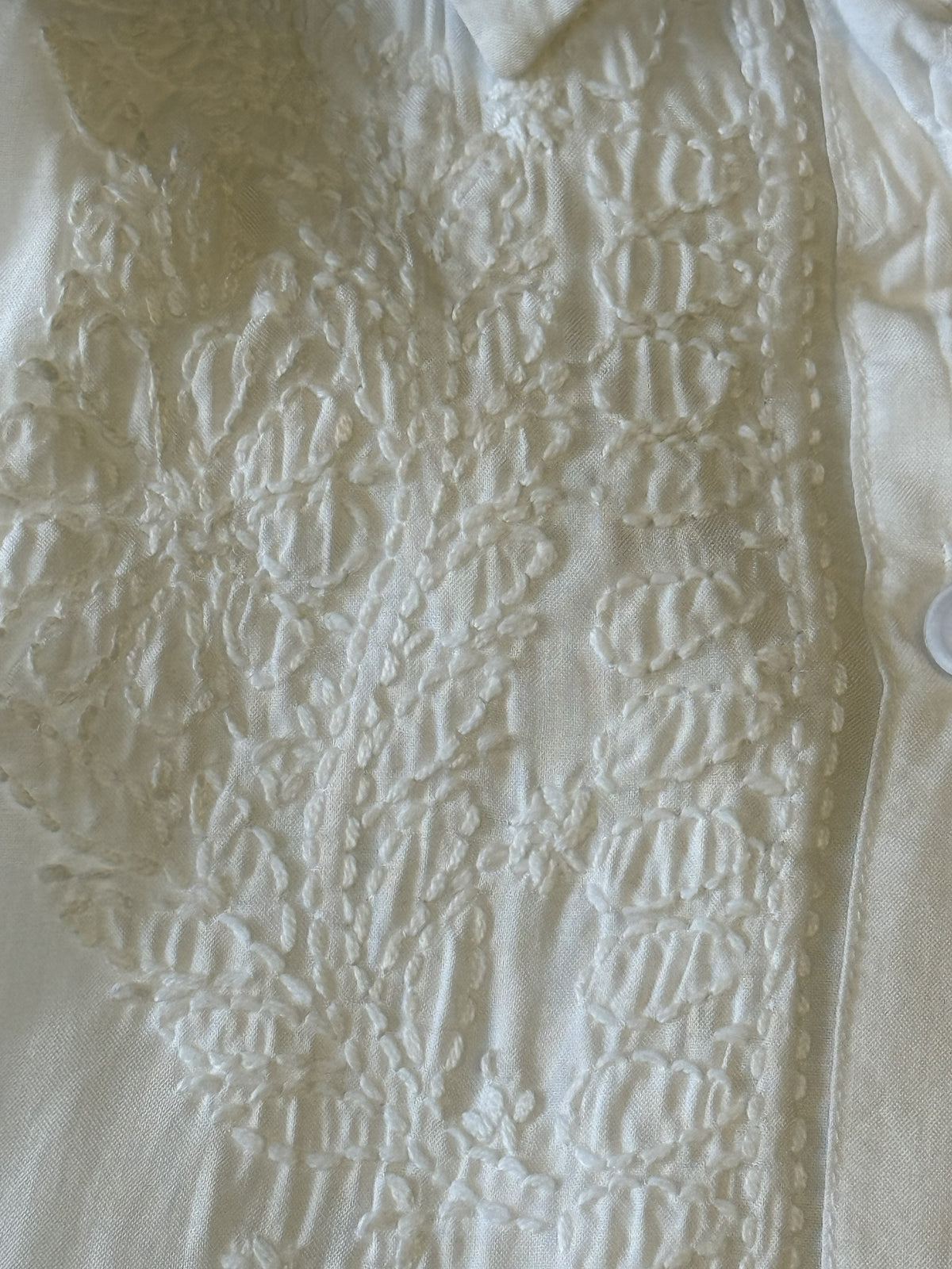 Pure Modal Handcrafted Chikankari Shirt