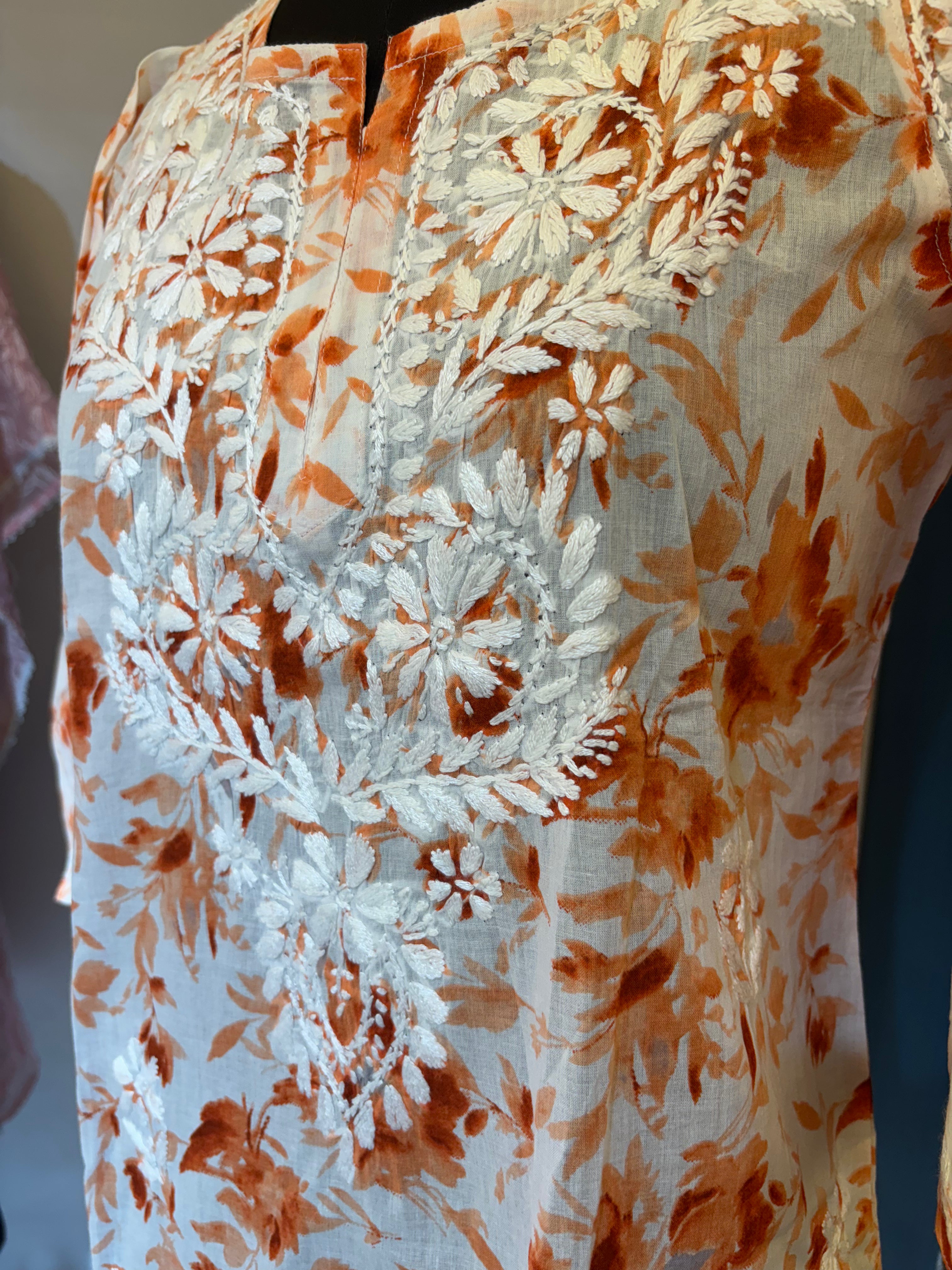 Rihana - Mulmul Short Kurtis