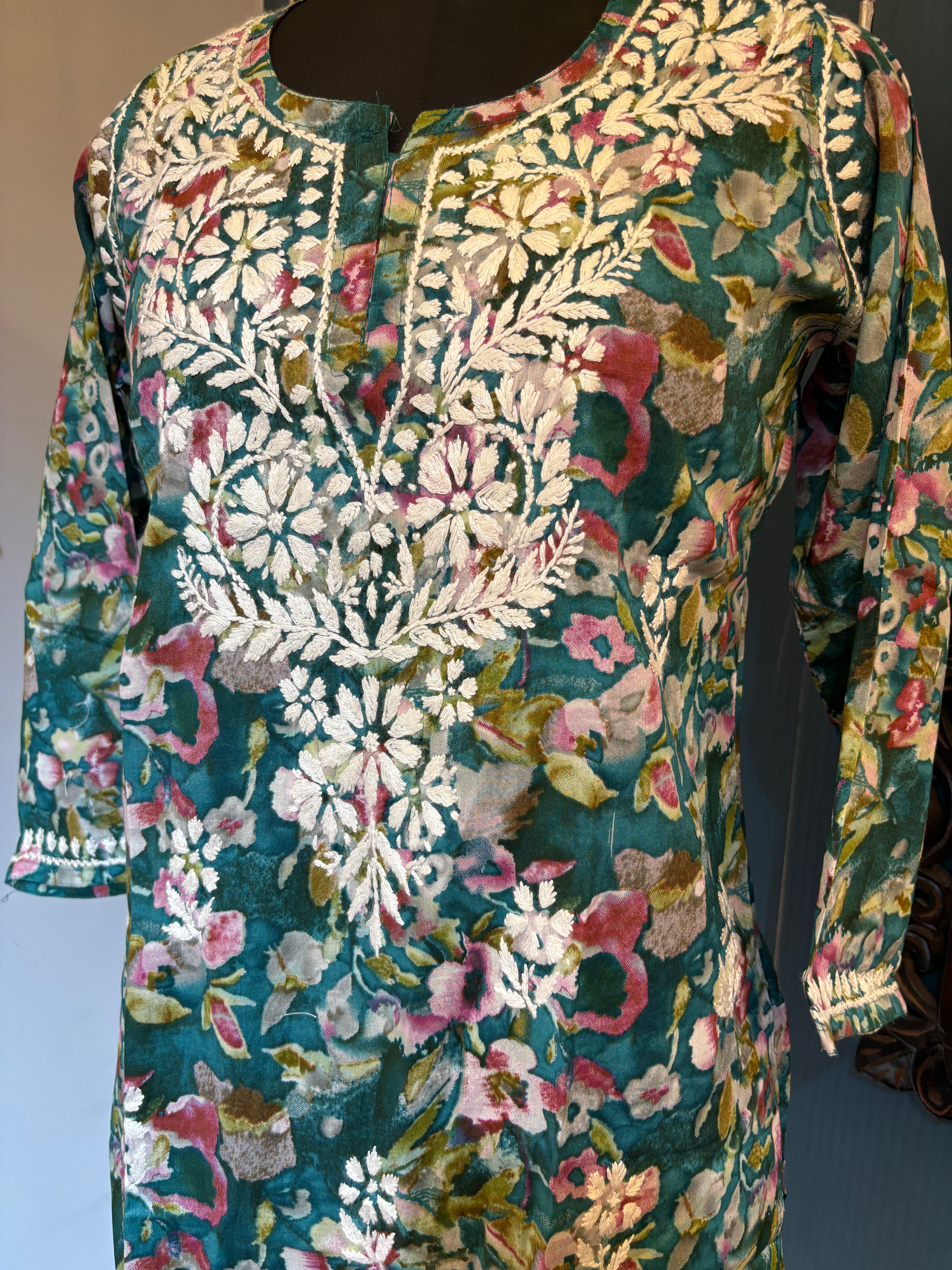 Rihana - Mulmul Short Kurtis