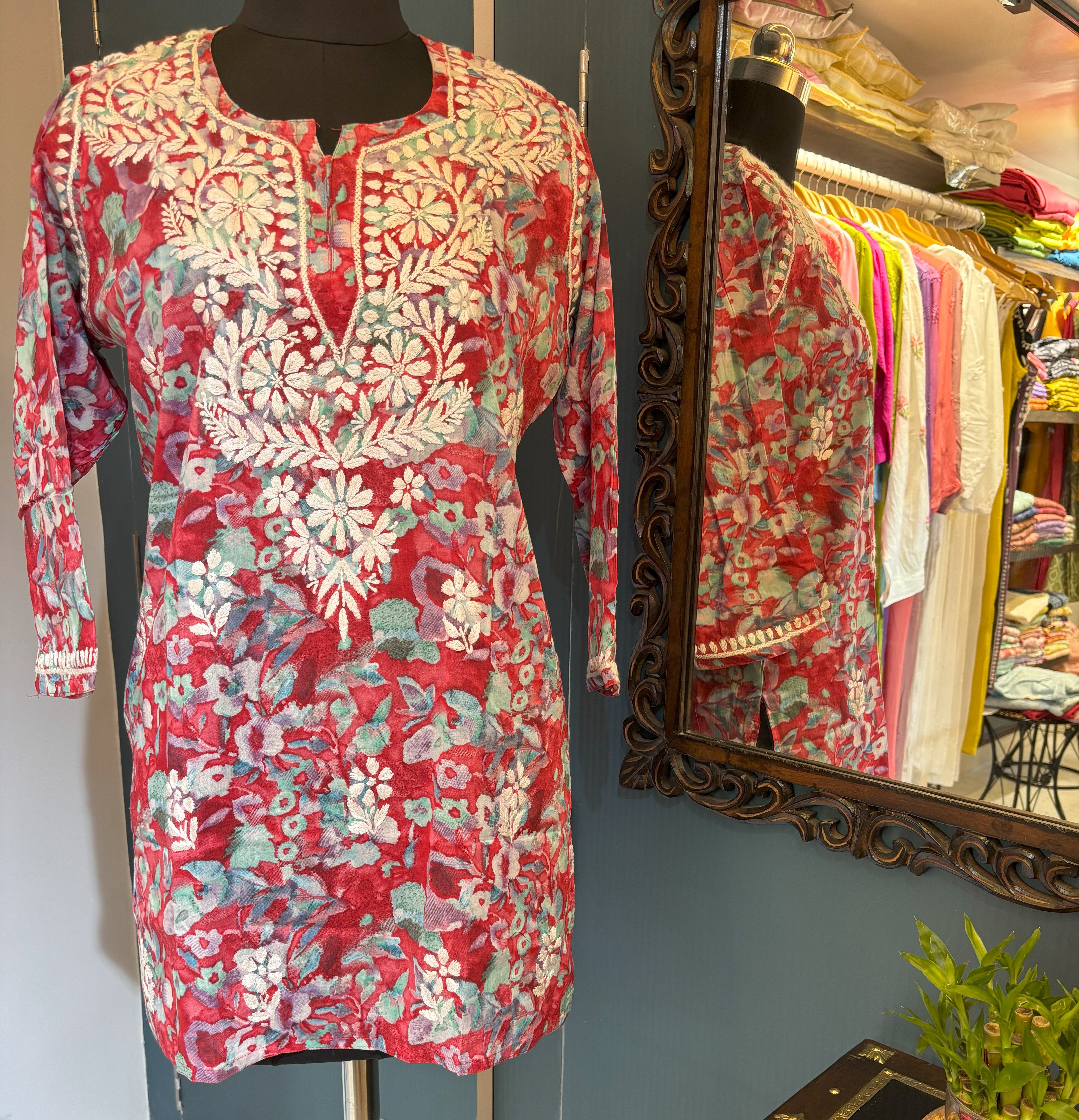 Rihana - Mulmul Short Kurtis