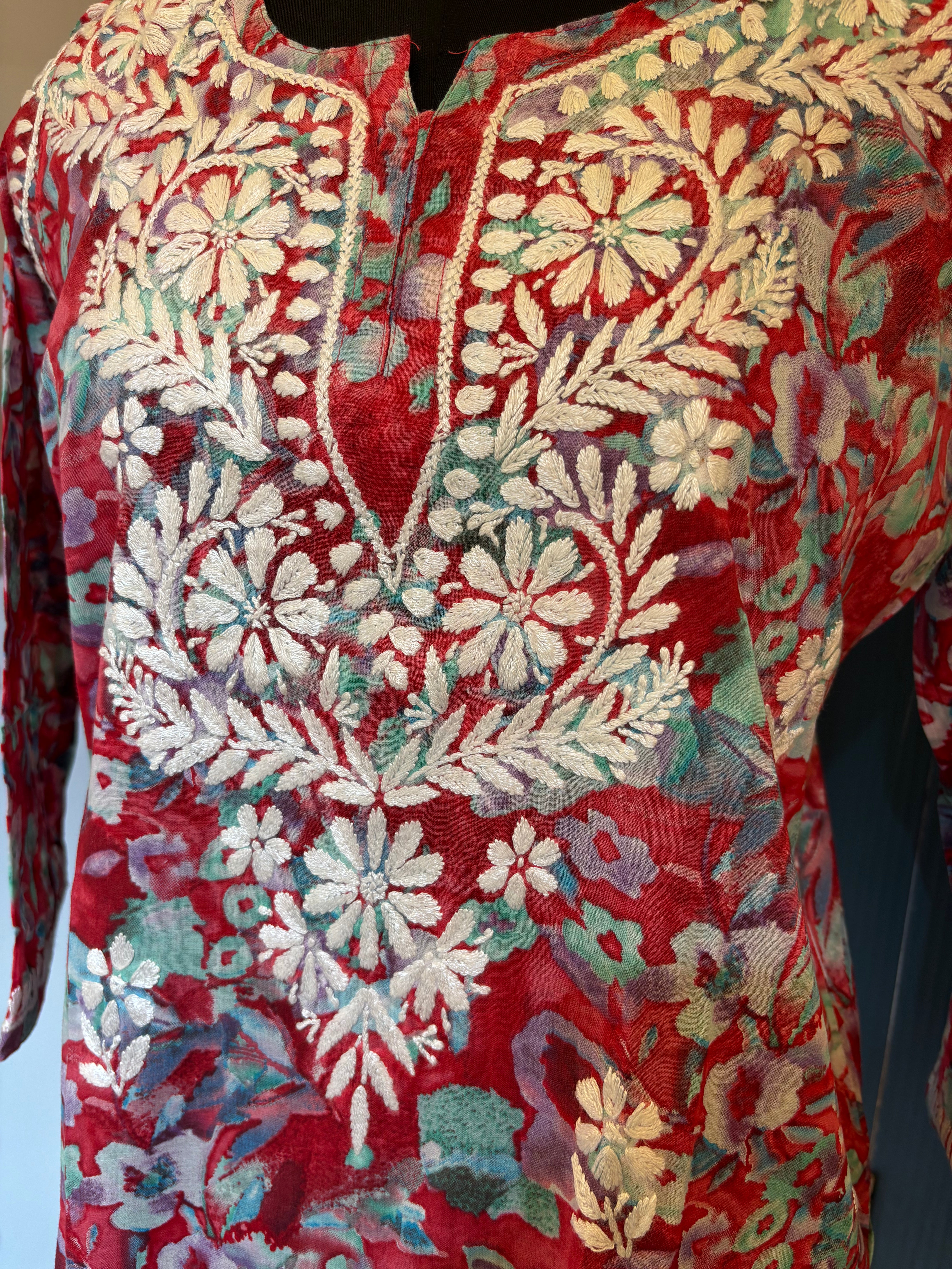 Rihana - Mulmul Short Kurtis