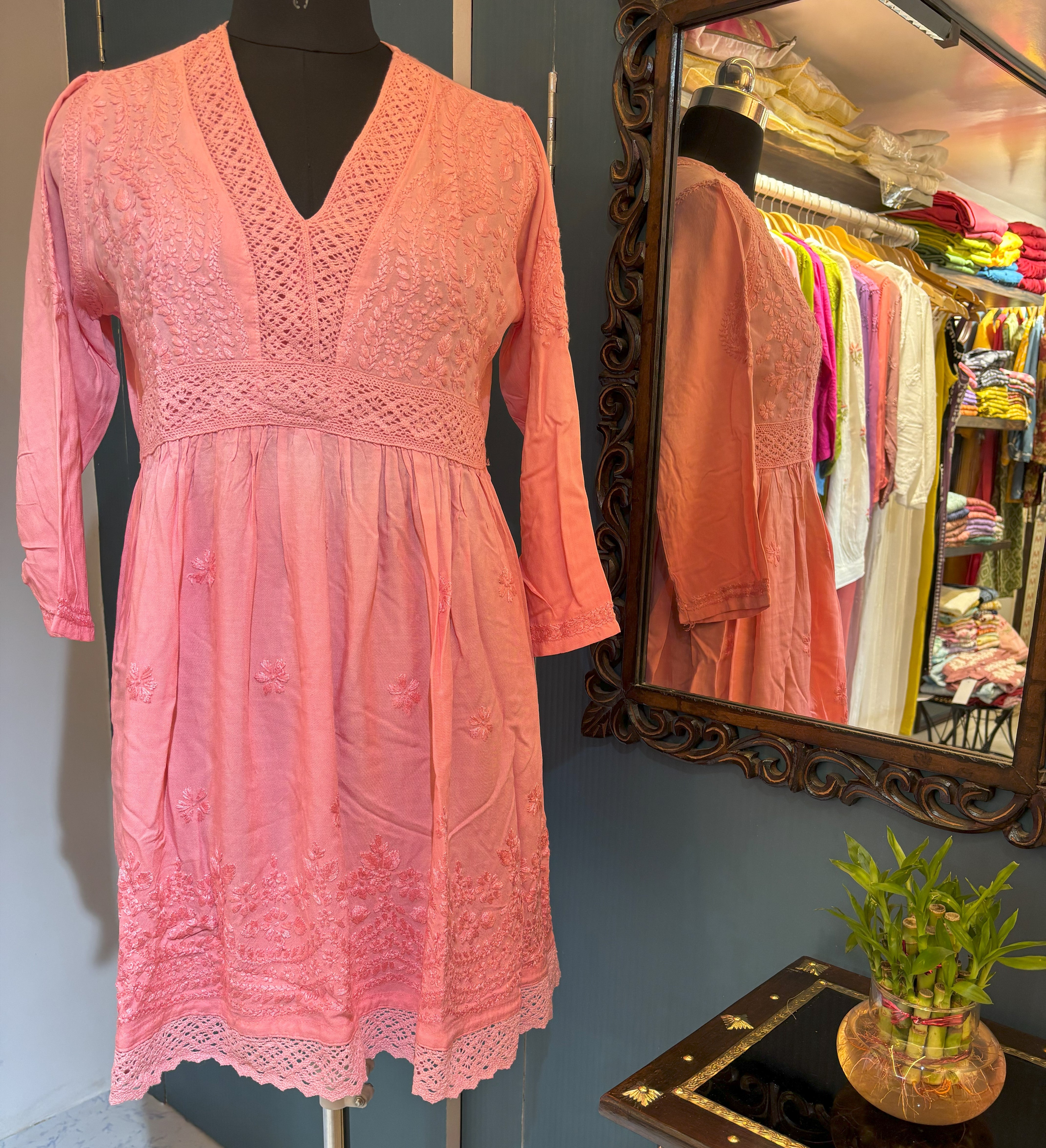 Rihana - Rayon Frock Style