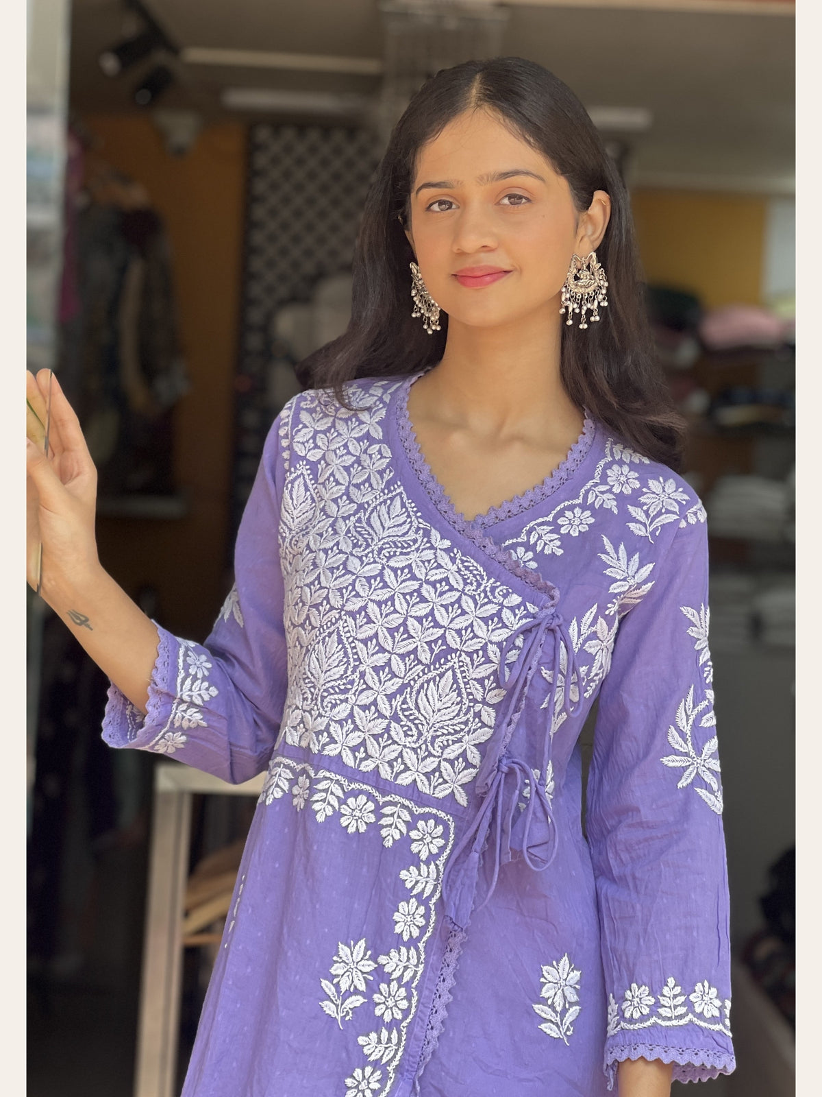 Samaira – Booti Cotton Angarkha