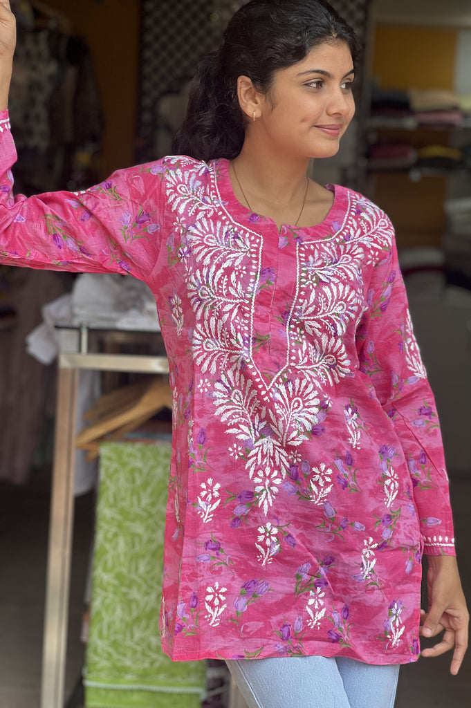 Rihana- Mulmul Short Kurtis