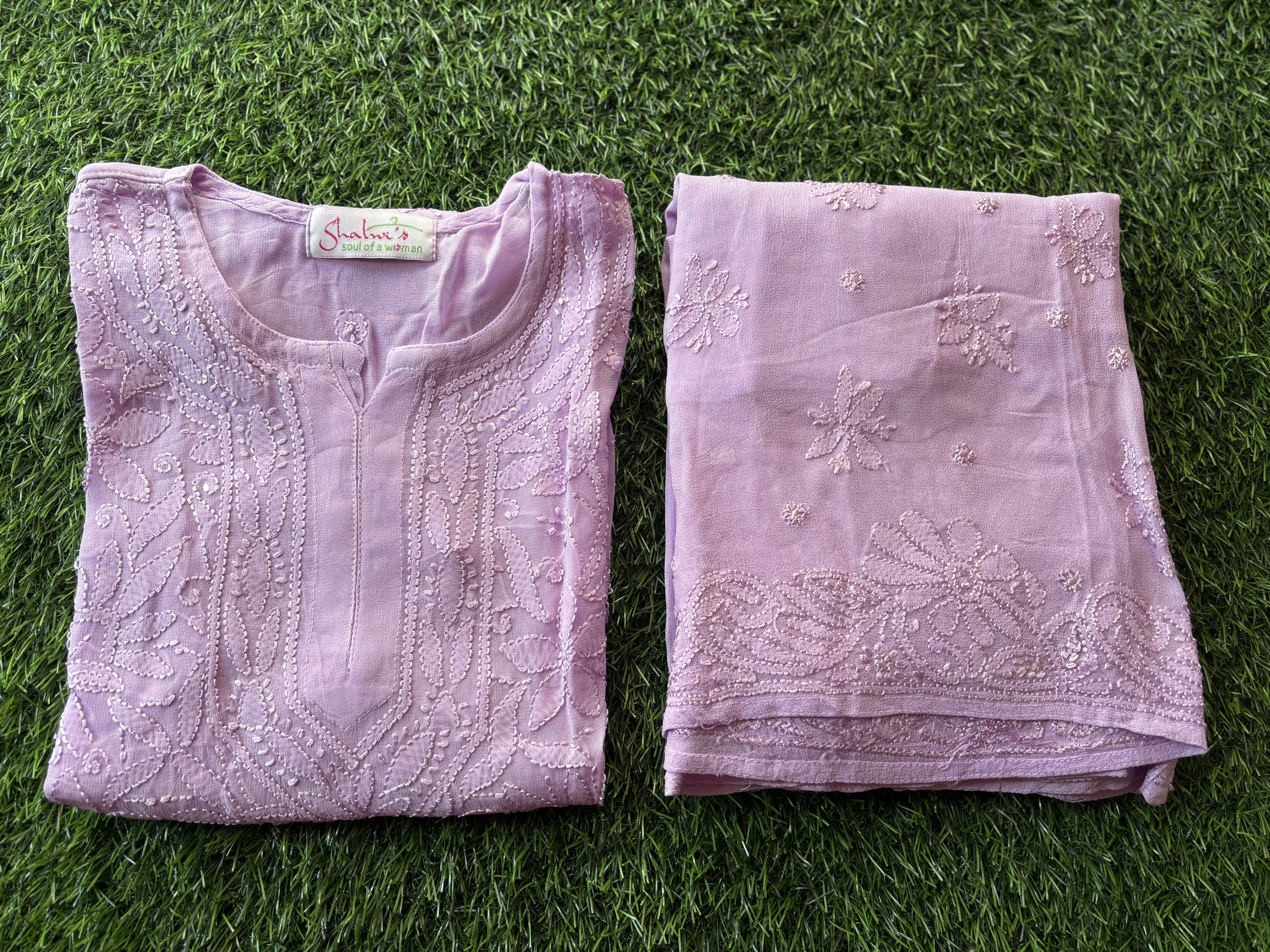 Inaayat - Viscose Coord Sets - Lilac