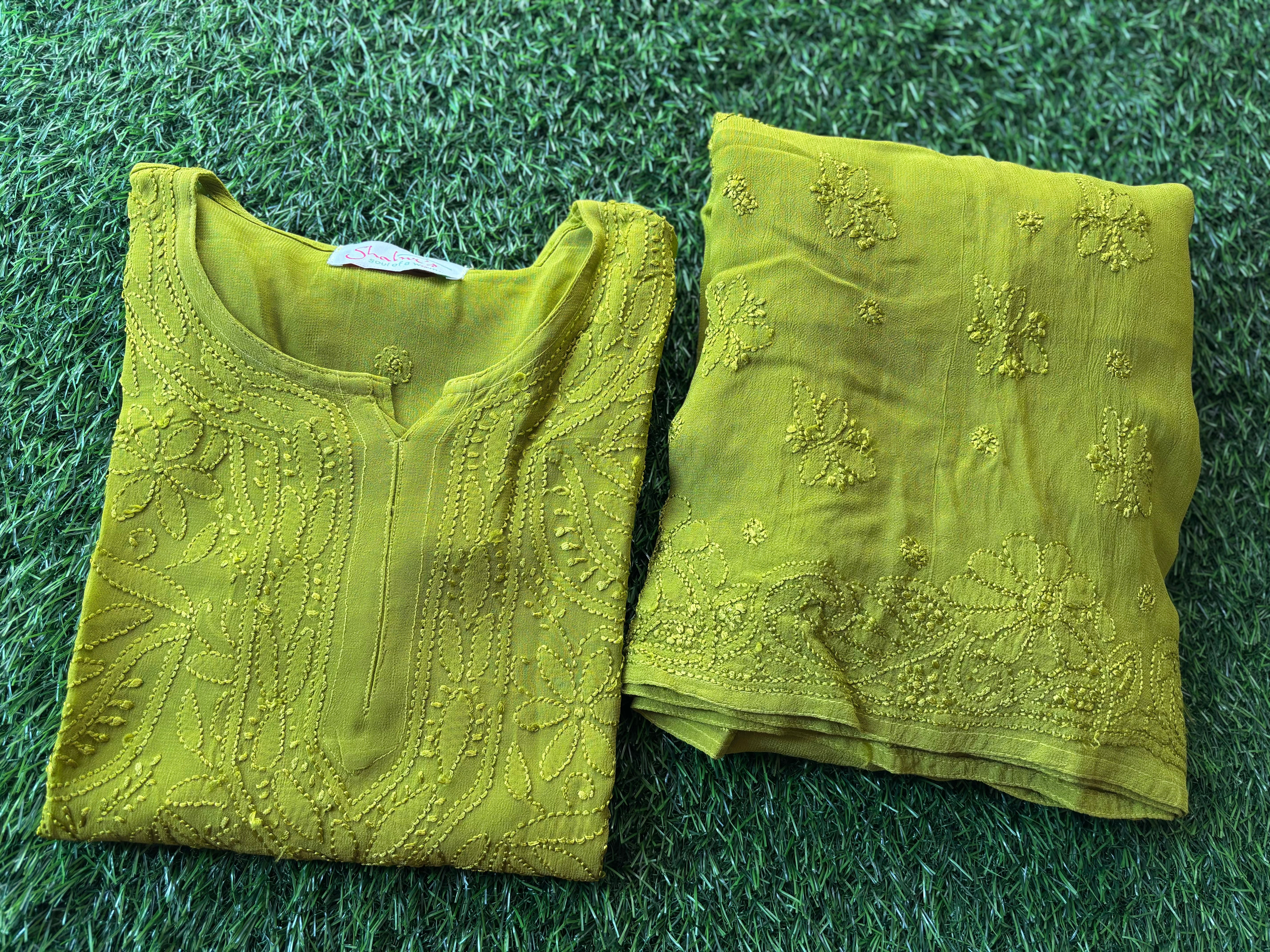 Inaayat - Viscose Coord Sets - Green