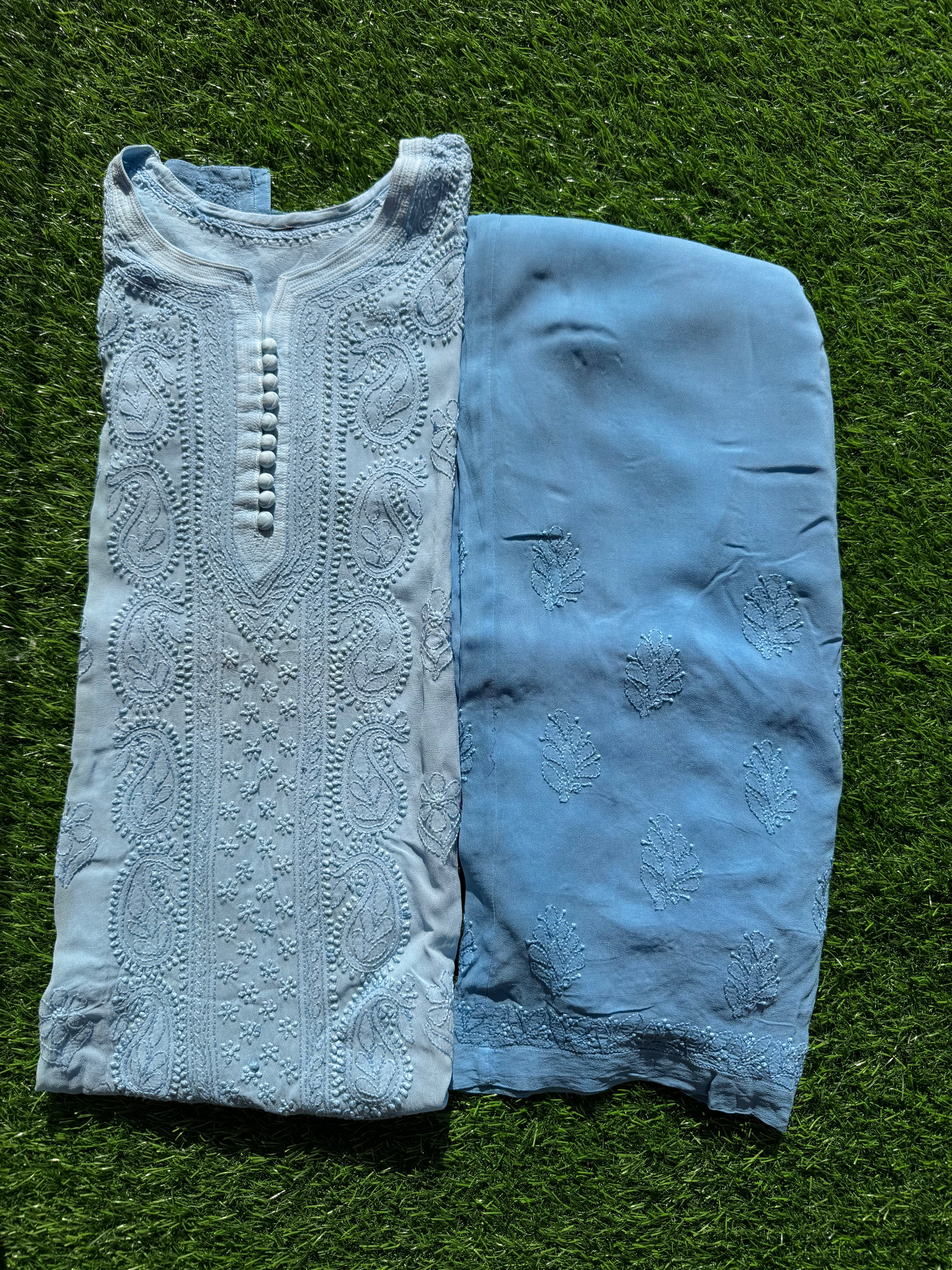 Inaayat - Viscose Coord Sets - Blue