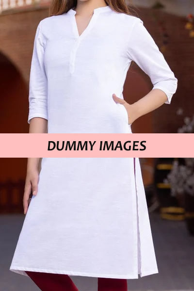 White Long Kurtis